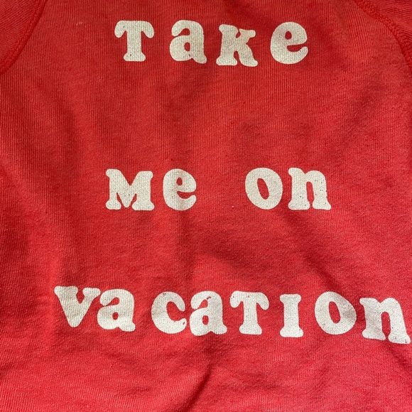 Wildfox Take Me on Vacation Sweater XS Sweatshirt - Picture 3 of 4